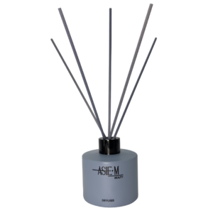 150ml Reed Diffuser Blue Bottle and Black Cap